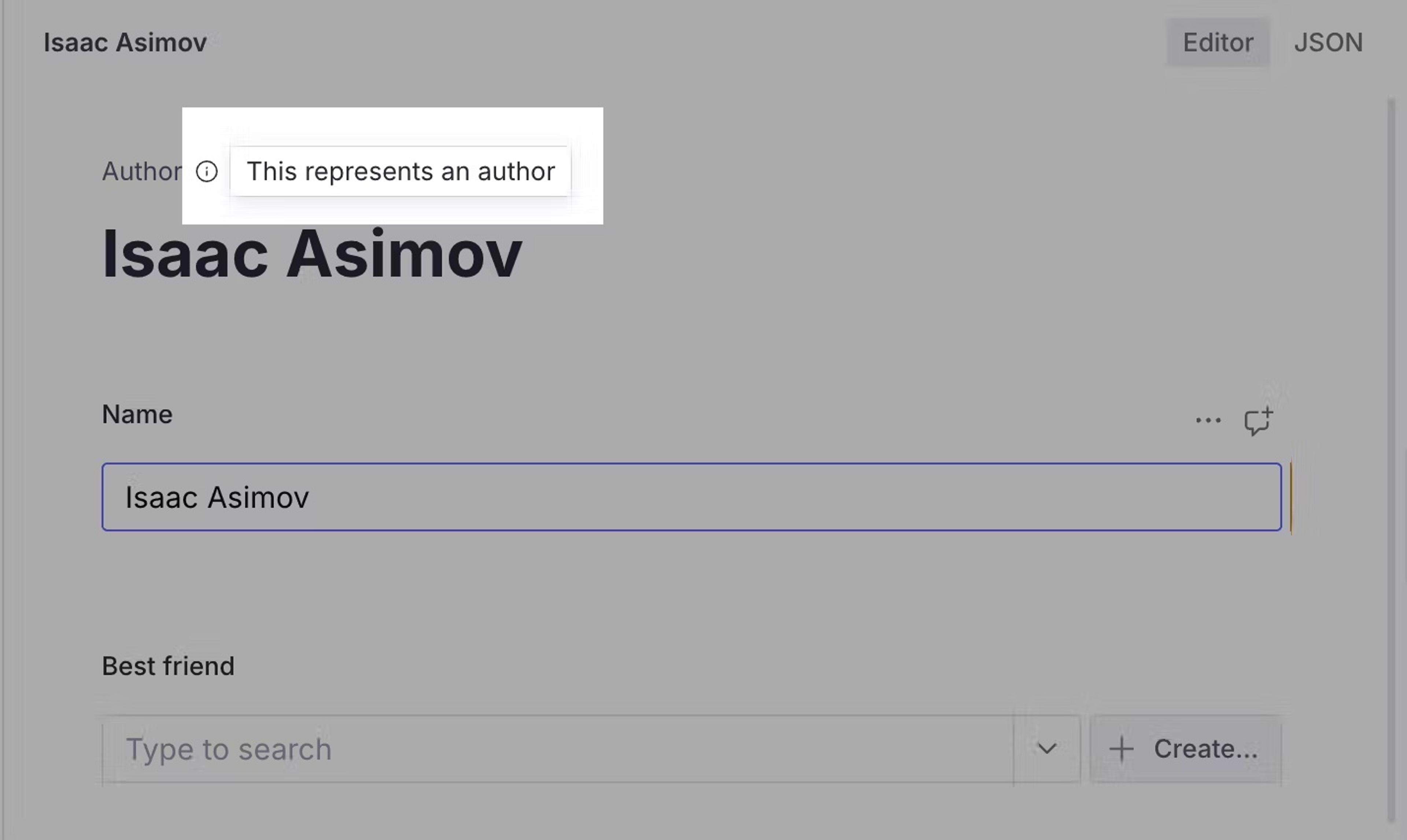 Document form description