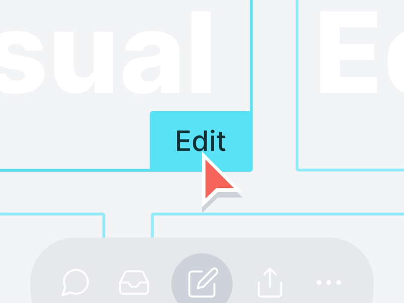Click, edit, done: Introducing Visual Editing