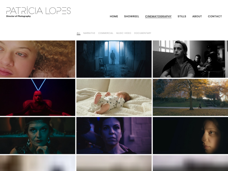 Patricia Lopes’ cinematography page