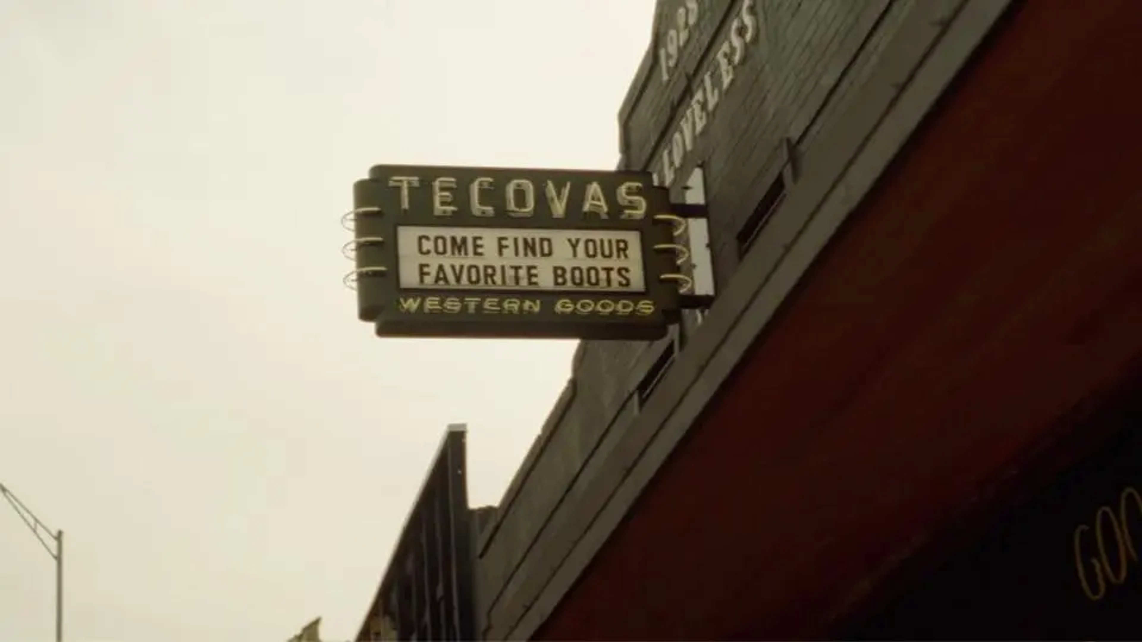 Tecovas storefront