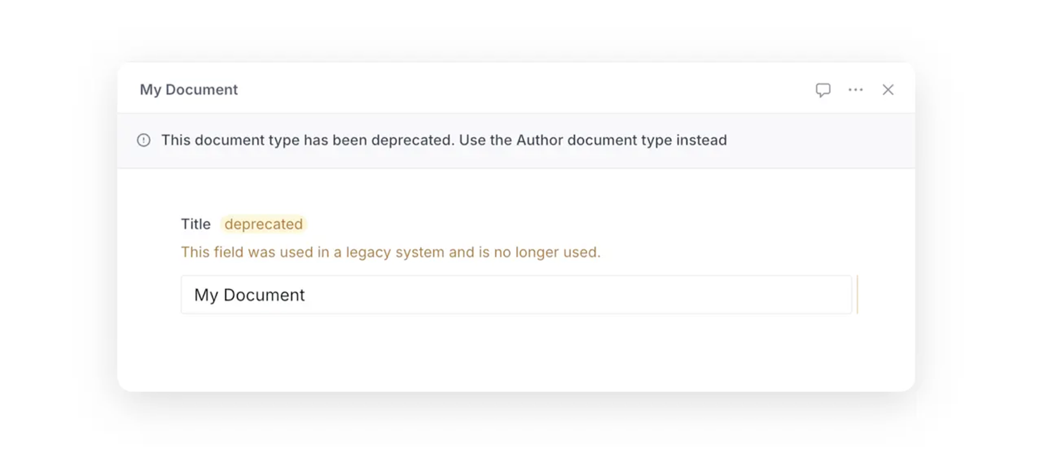 Migrating your schema and content | Sanity Docs
