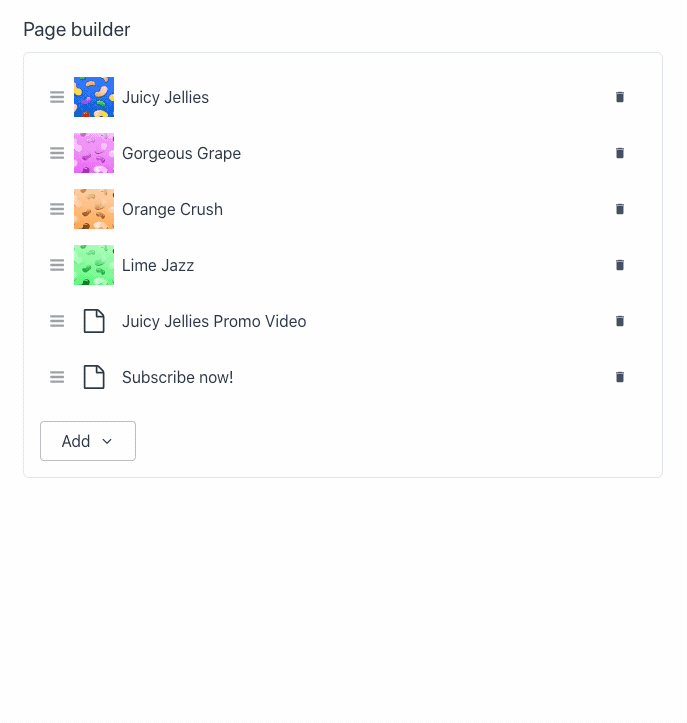 Drag and drop array behavior in Sanity.io studio