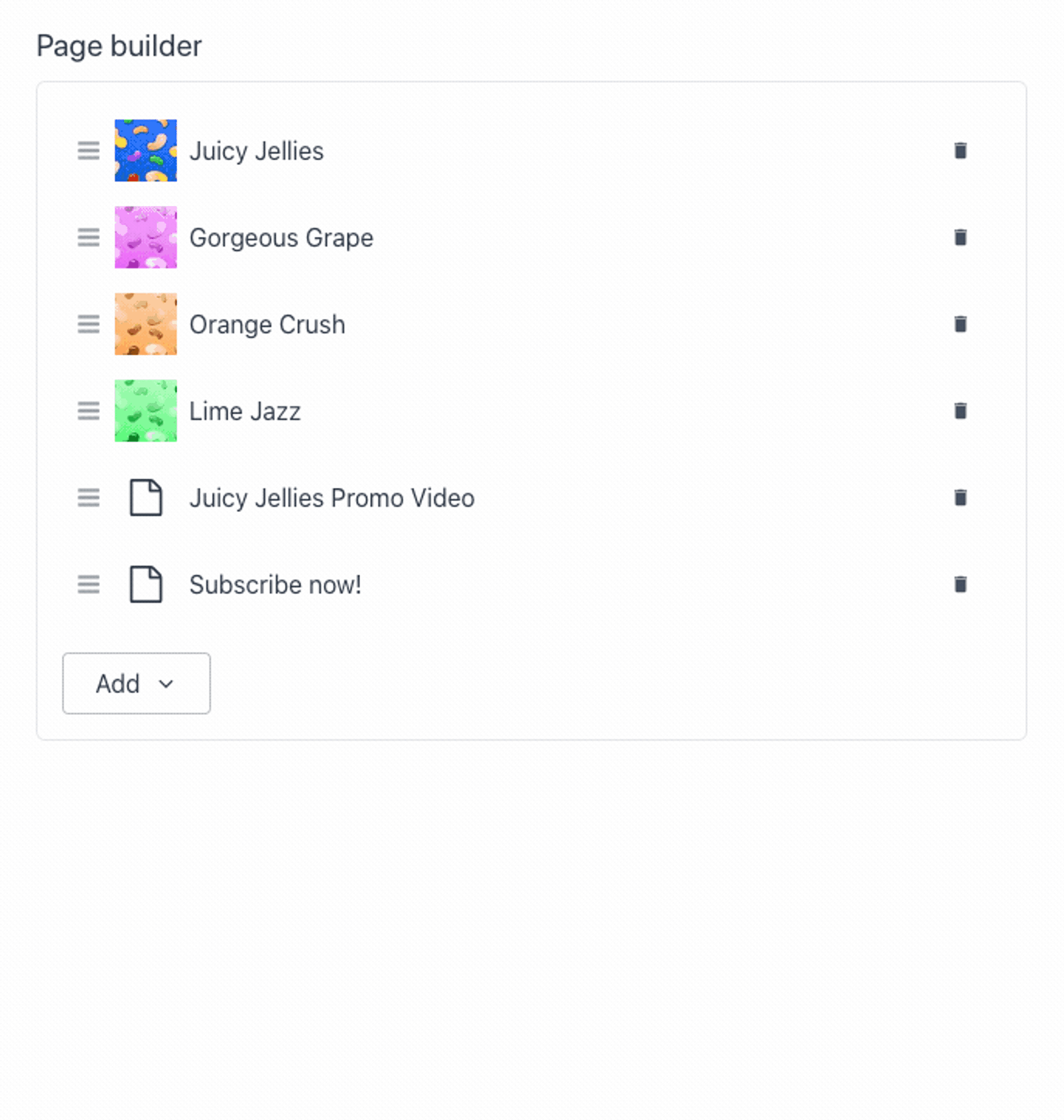 Drag and drop array behavior in Sanity.io studio