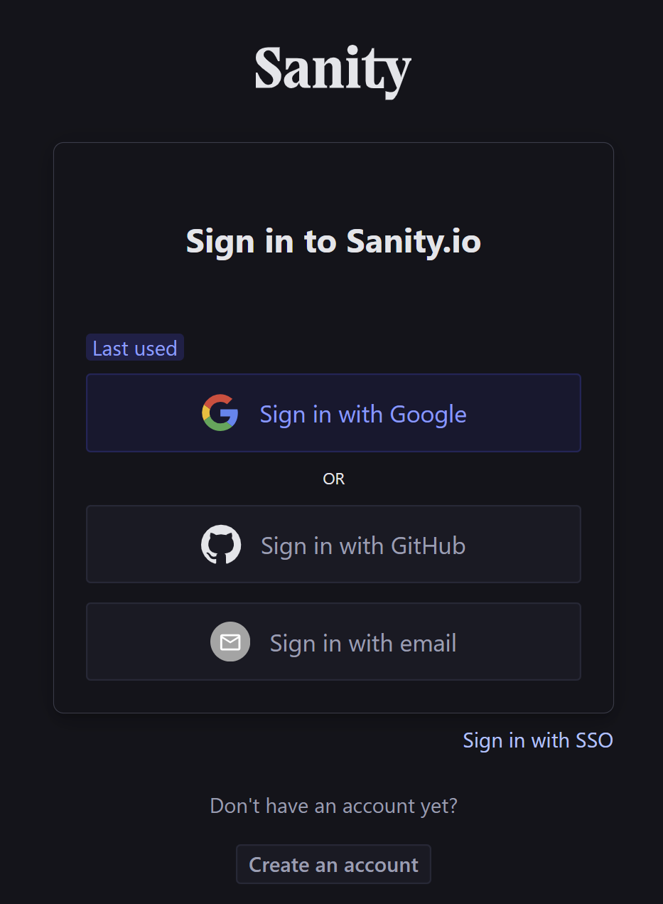 Last used badge for login