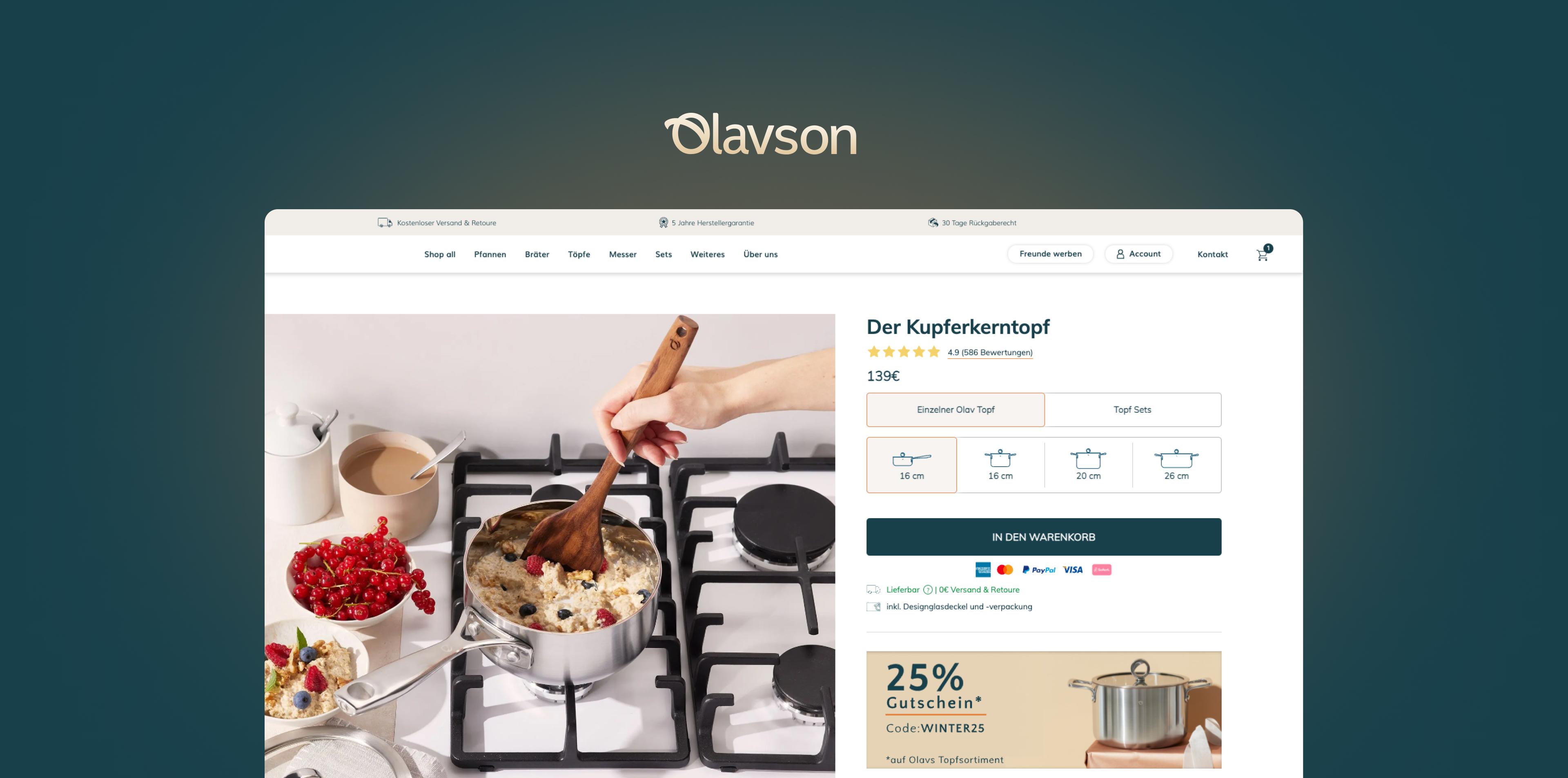 Building a future-proof ecommerce platform for Olavson