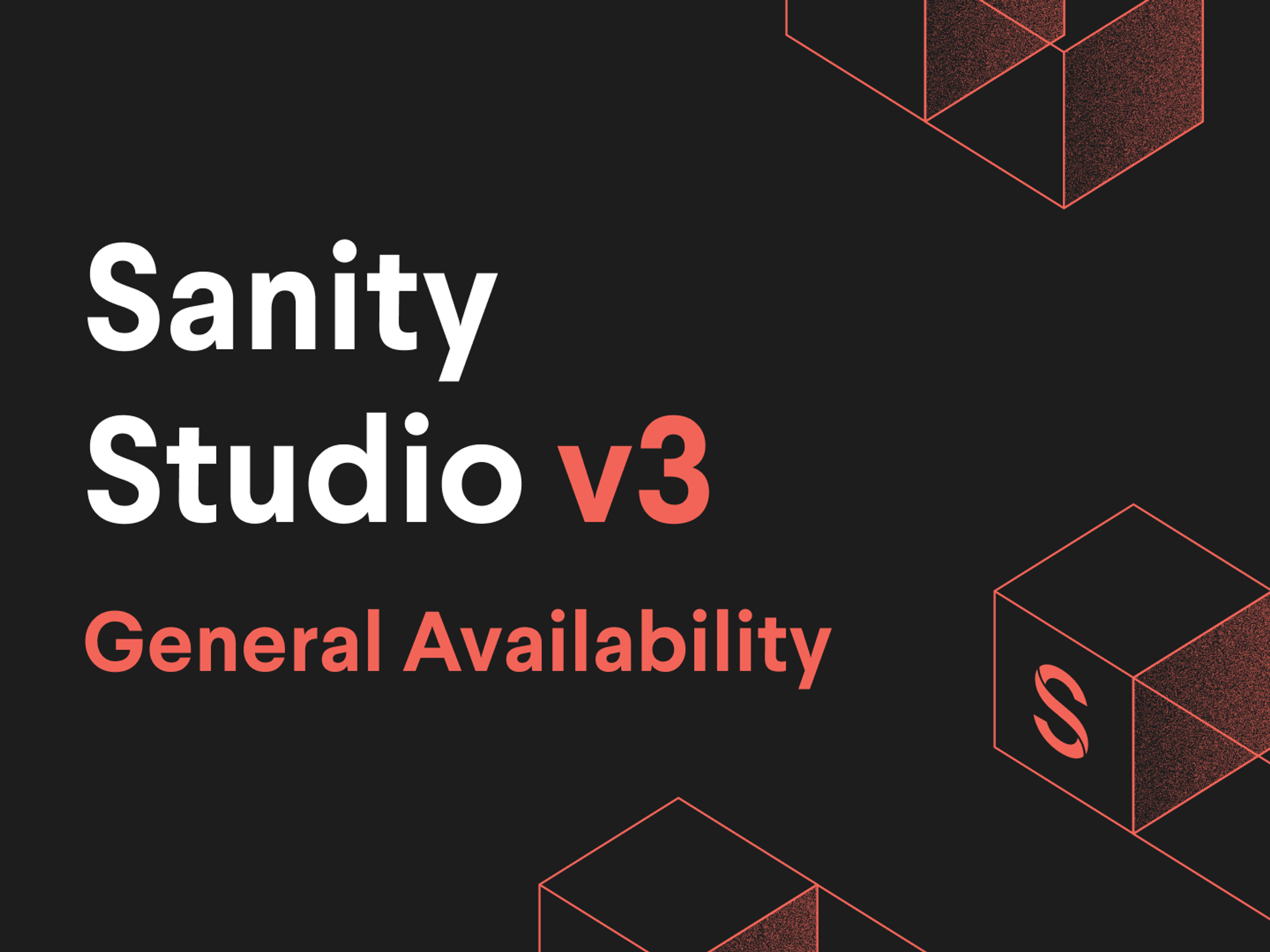 Sanity Studio v3: General Availability