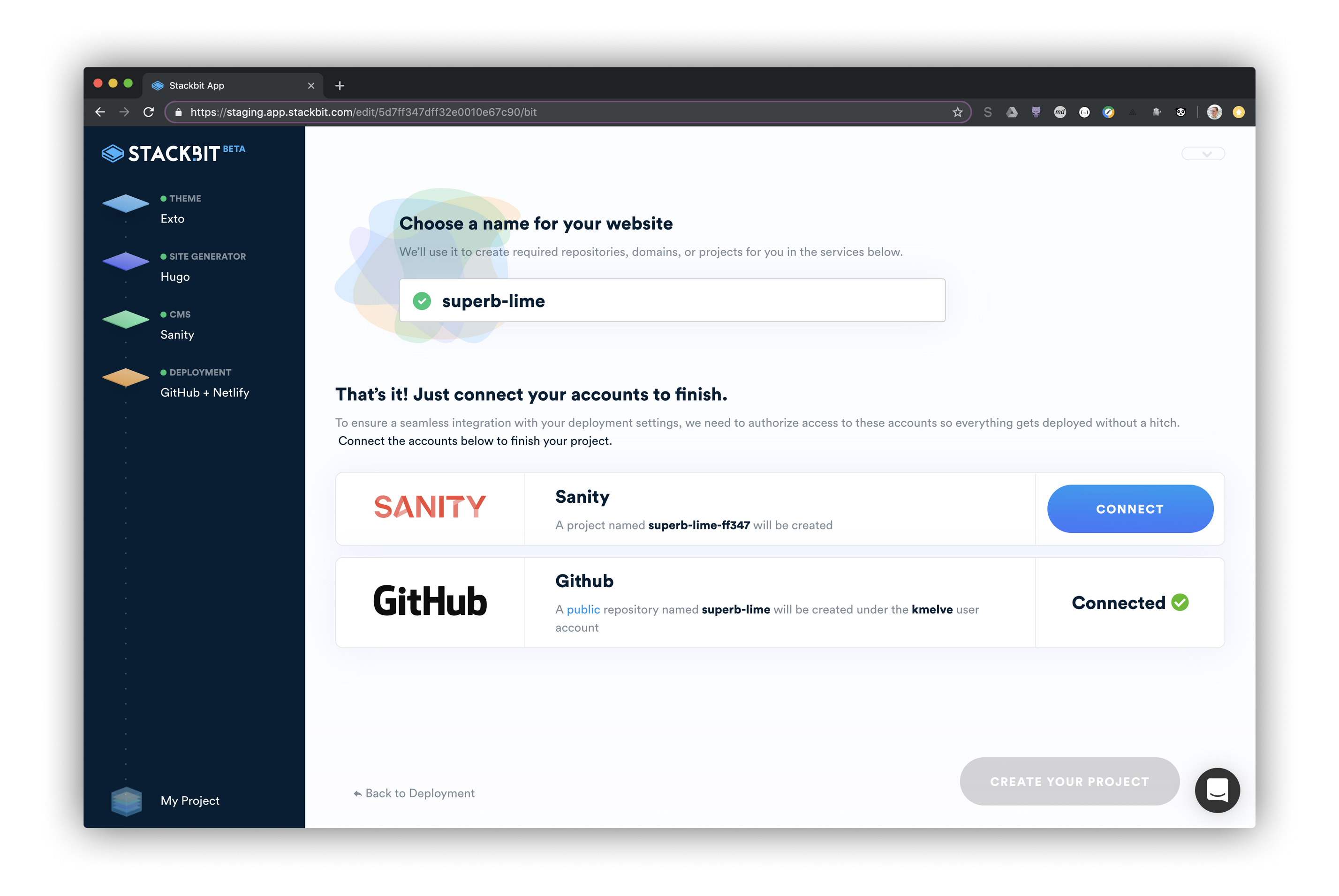 JAMstack Shortcuts: Sanity + Stackbit