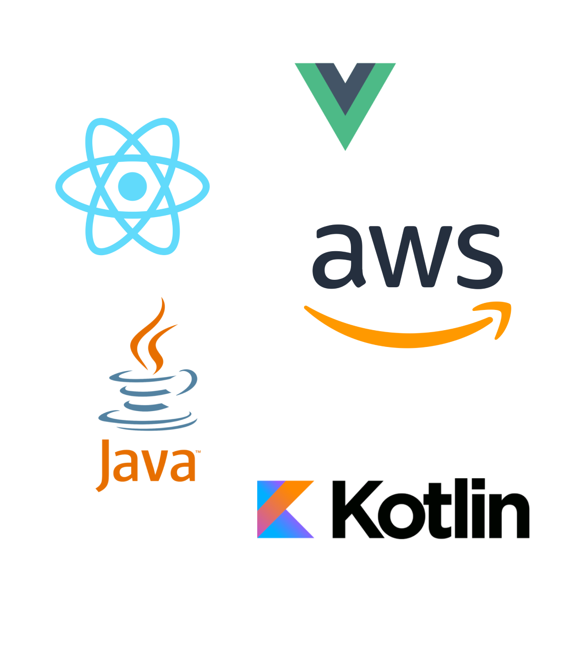 The most important technologies Capra works with today: react, vue, java, aws, kotlin