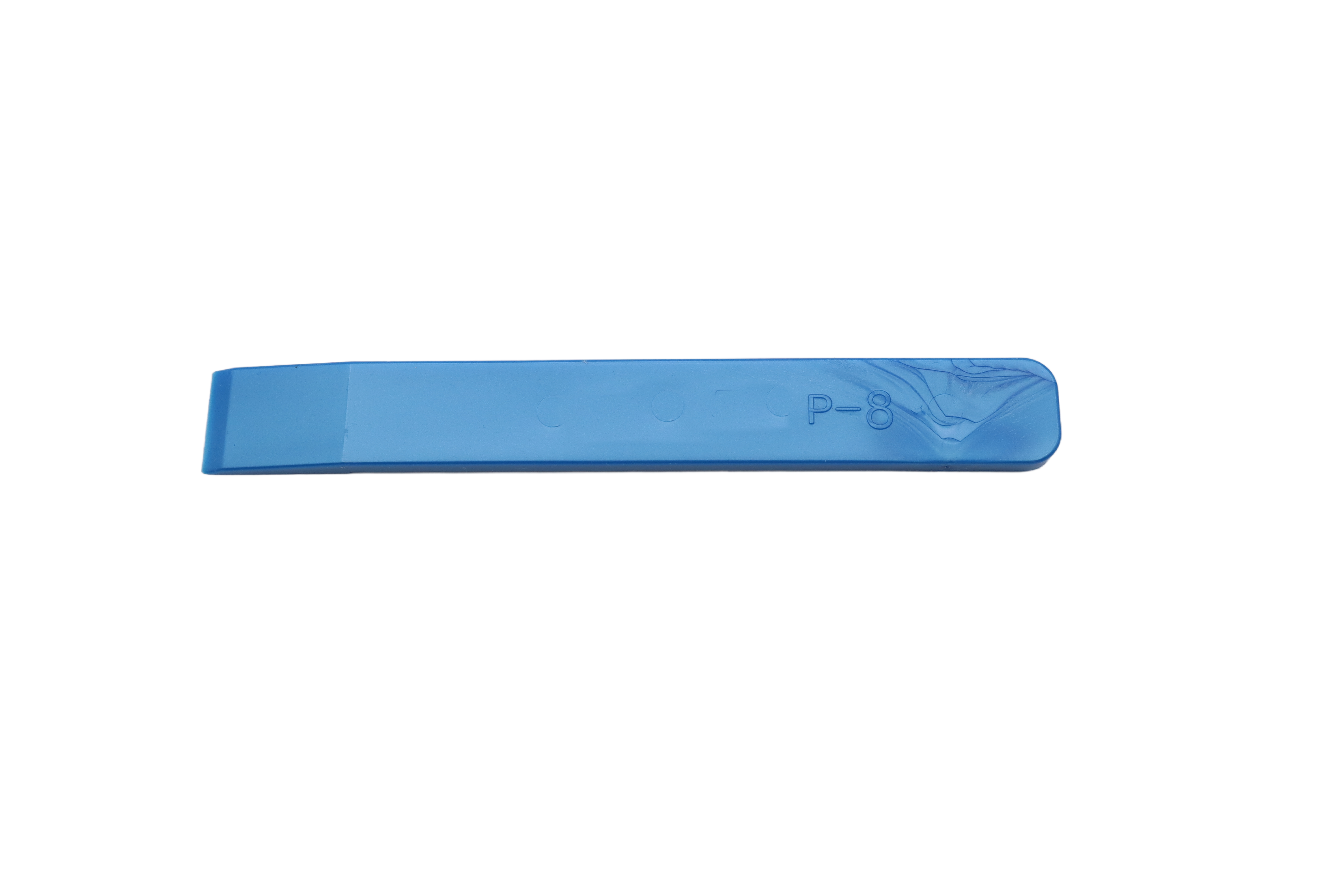 6" Double-Ended Acrylic Scraper, Blue