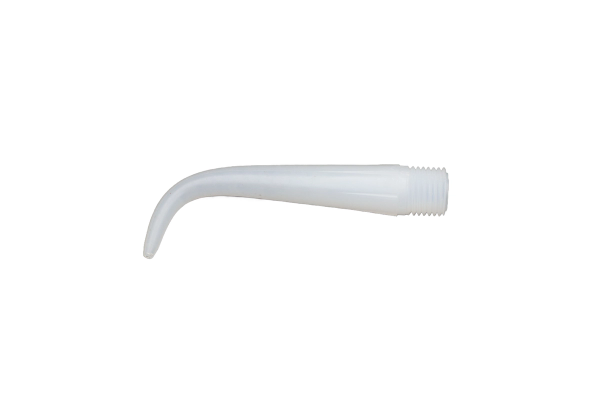 4" Nozzle, 1/16" Orifice, 45° Bend at 1"