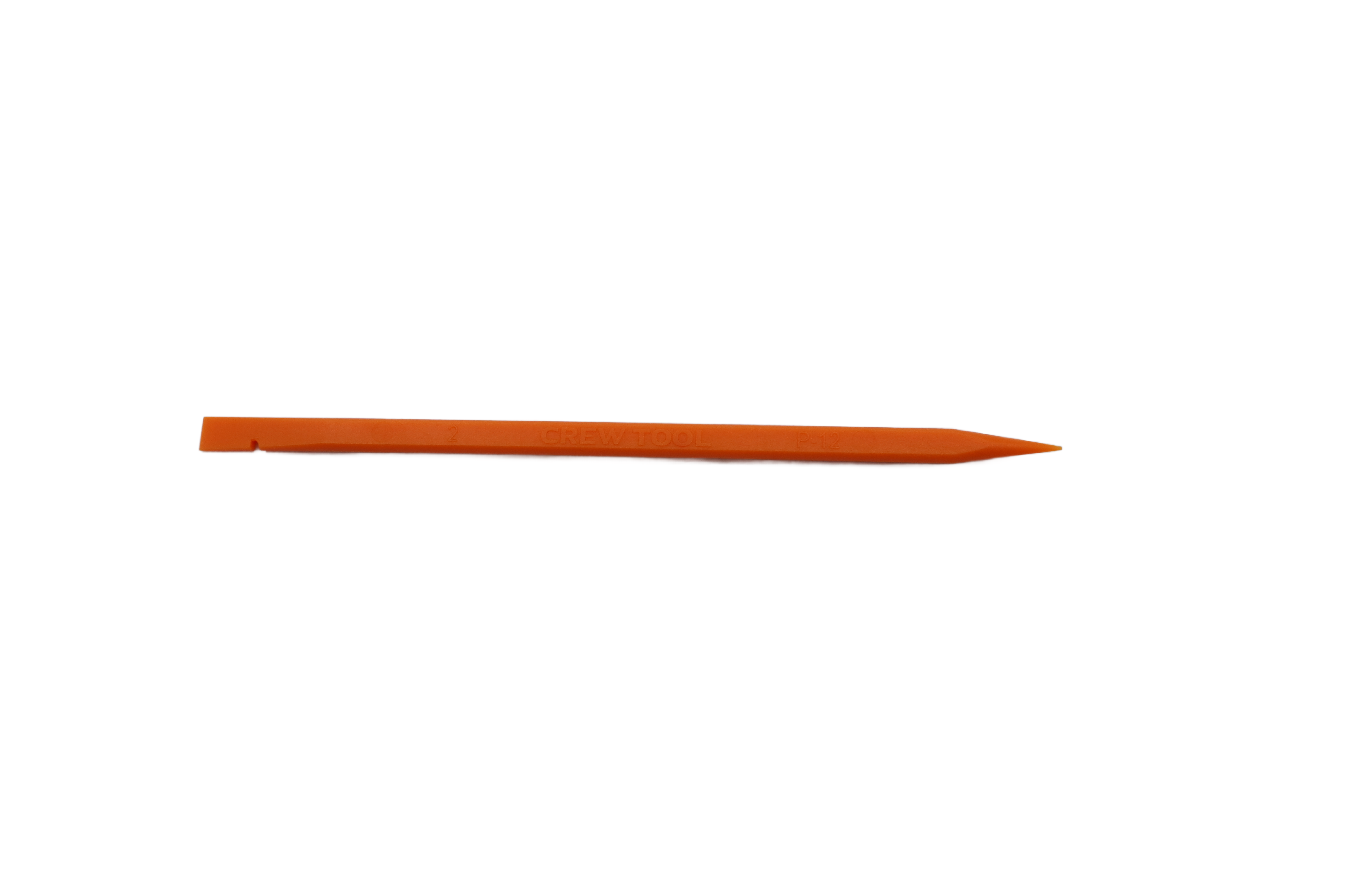 6" Double-Ended Pointed Scraper, Nylon, Orange