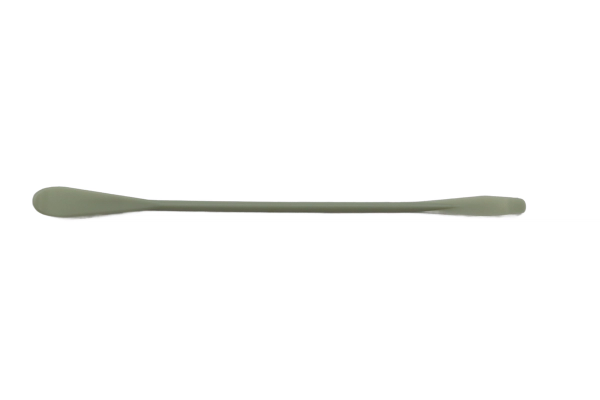9" Long Double Ended Spatula, Glow In The Dark, Nylon, Green