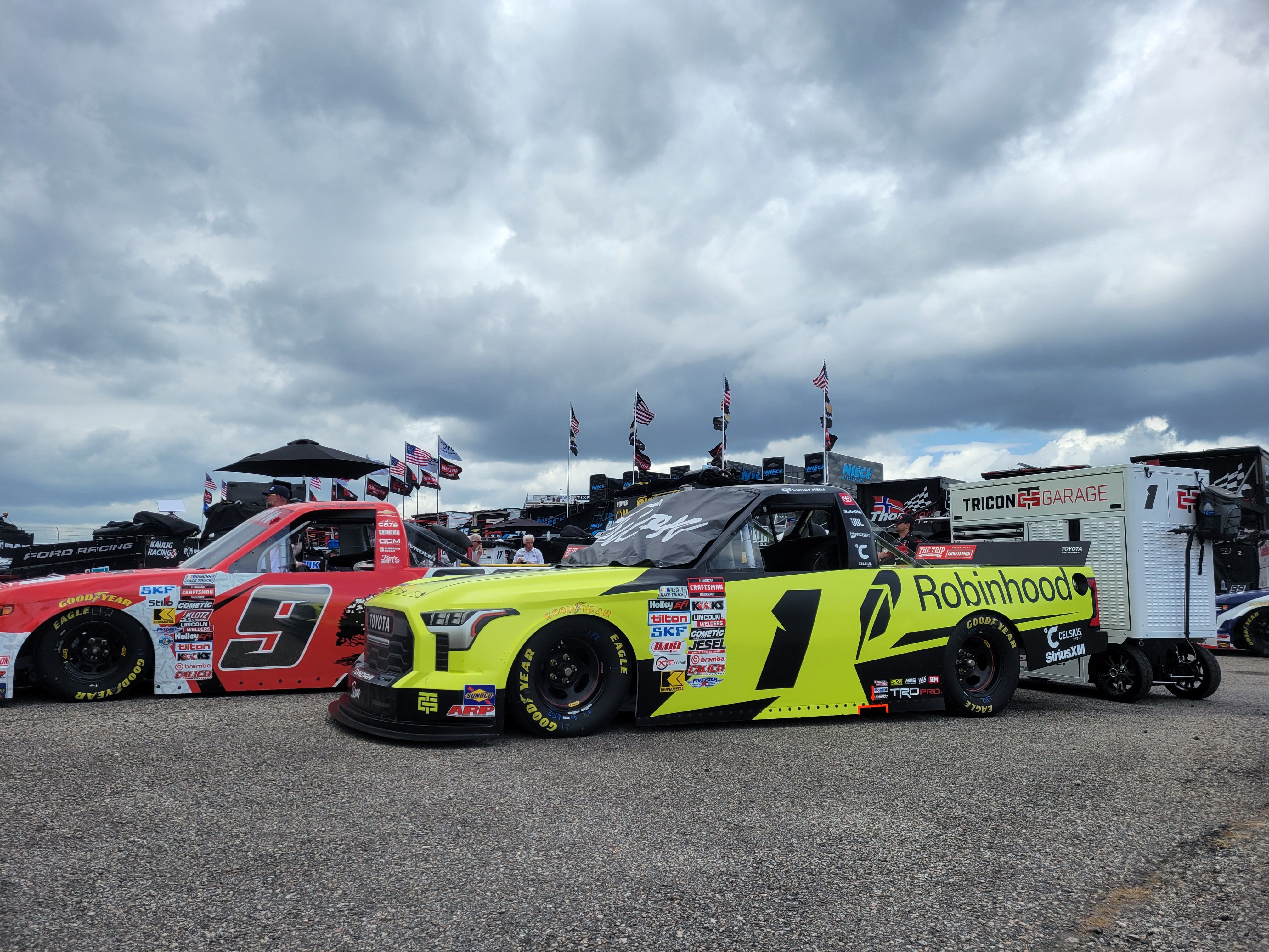 Corey Heim wins at Rockingham Speedway