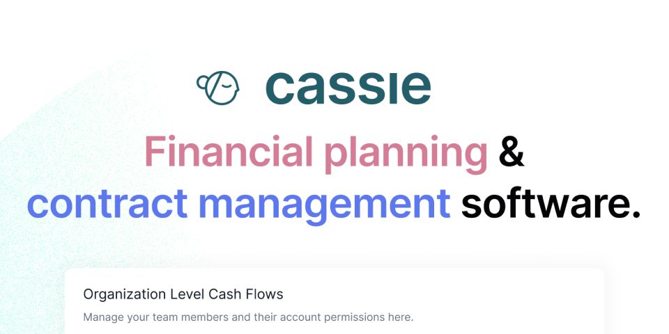 Cover image for “Wouldn’t it be funny to name our cash flow and contract management app Cassie?”