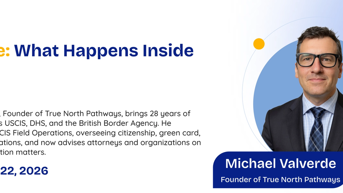 Michael Valverde at Open Atlas Summit 2026: What Happens Inside USCIS