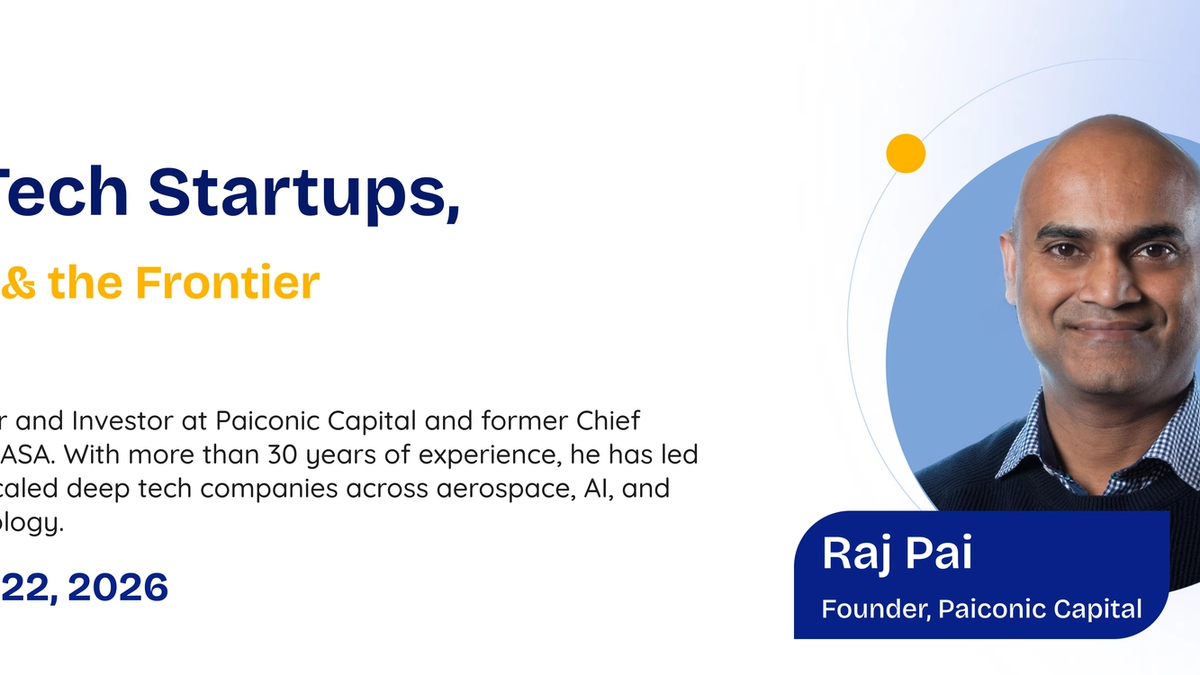 Raj Pai at Open Atlas Summit 2026: Deep Tech Startups, AI, Space and the Frontier