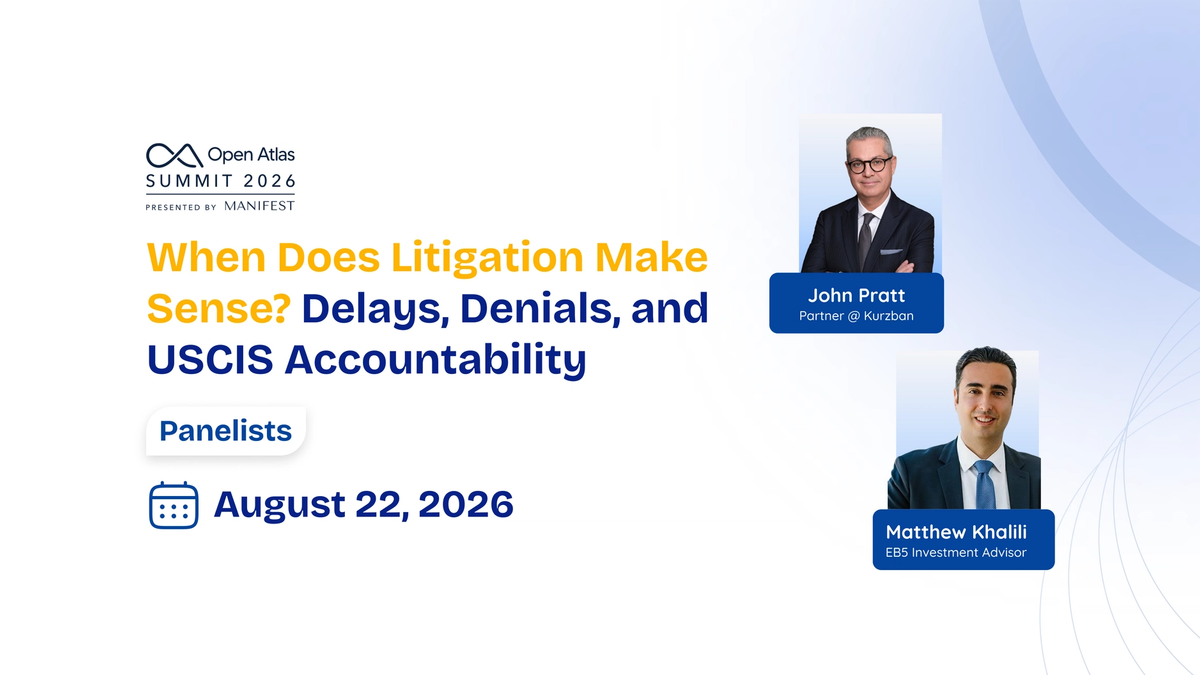 When Does Immigration Litigation Make Sense? Delays, Denials and USCIS Accountability