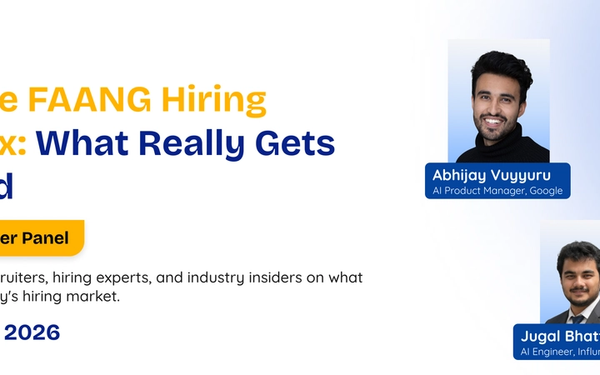 Inside the FAANG Hiring Black Box at Open Atlas Summit 2026 with Abhijay Vuyyuru, Varun Negandhi and Jugal Bhatt