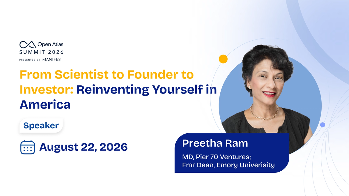 From Scientist to Founder to Investor: Reinventing Yourself in America