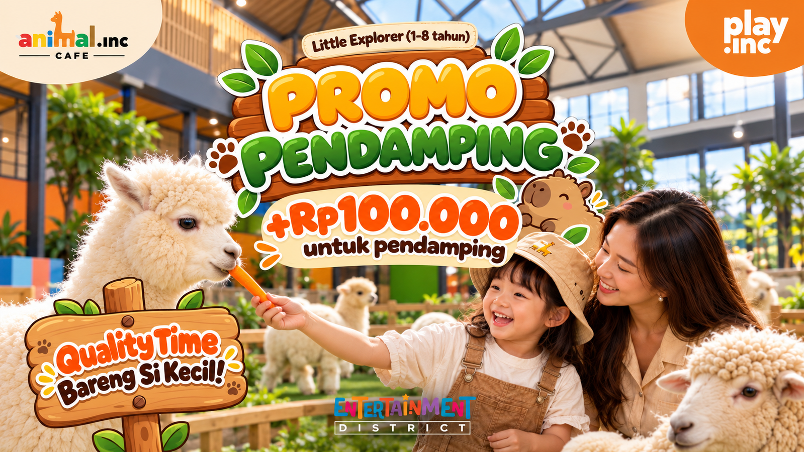 Poster Promo Pendamping — Little Explorer