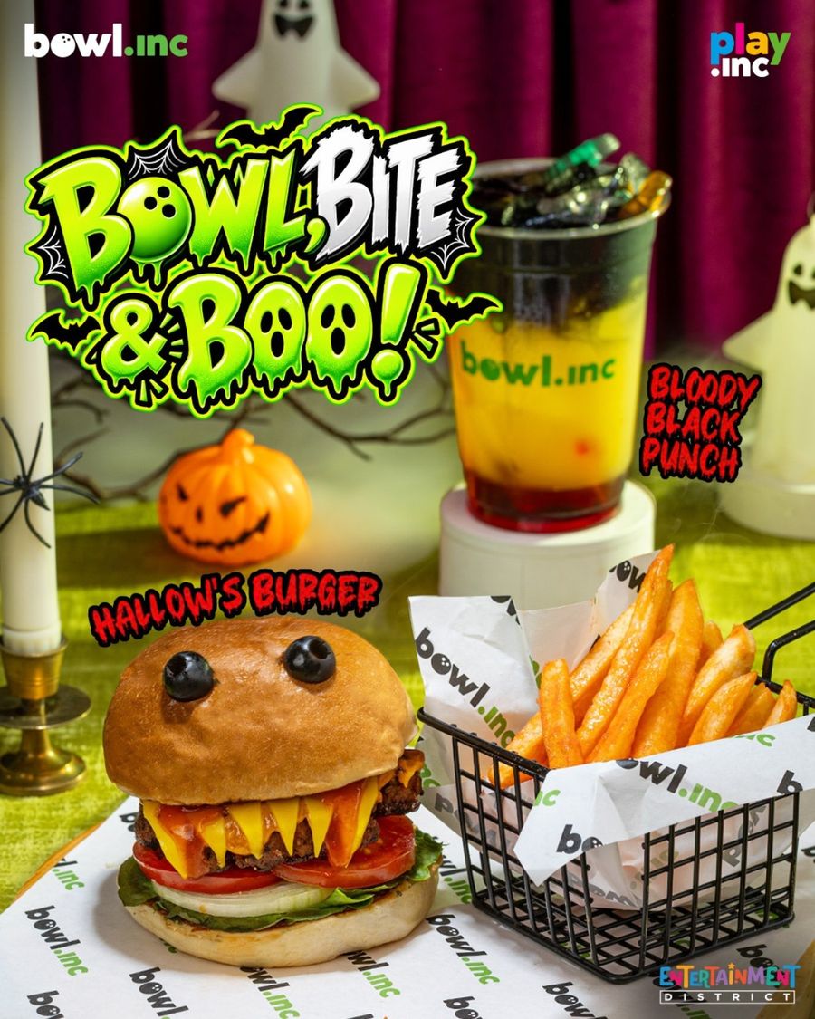 Poster Bowl, Bite & Boo!