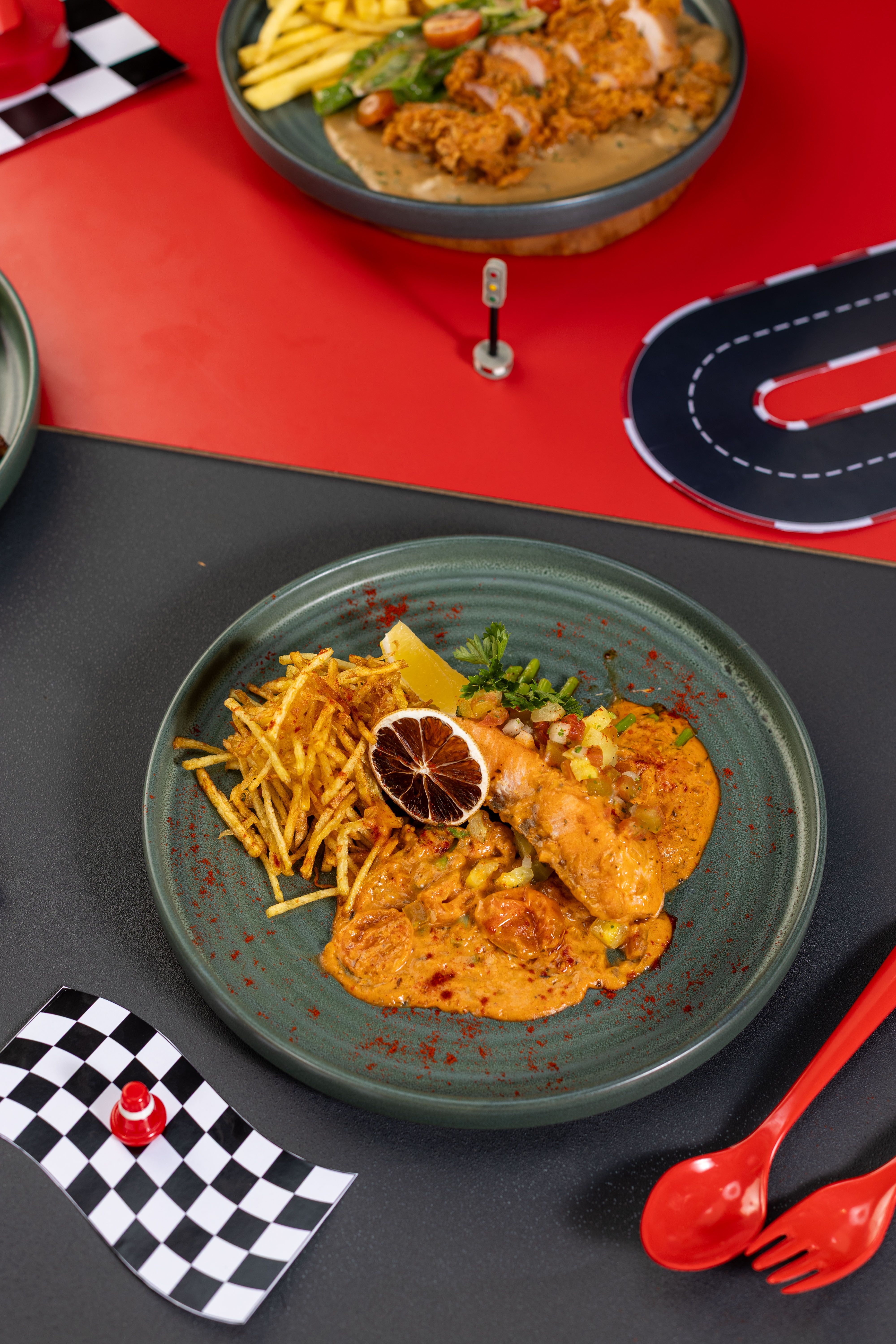Prawn Cake & Fries