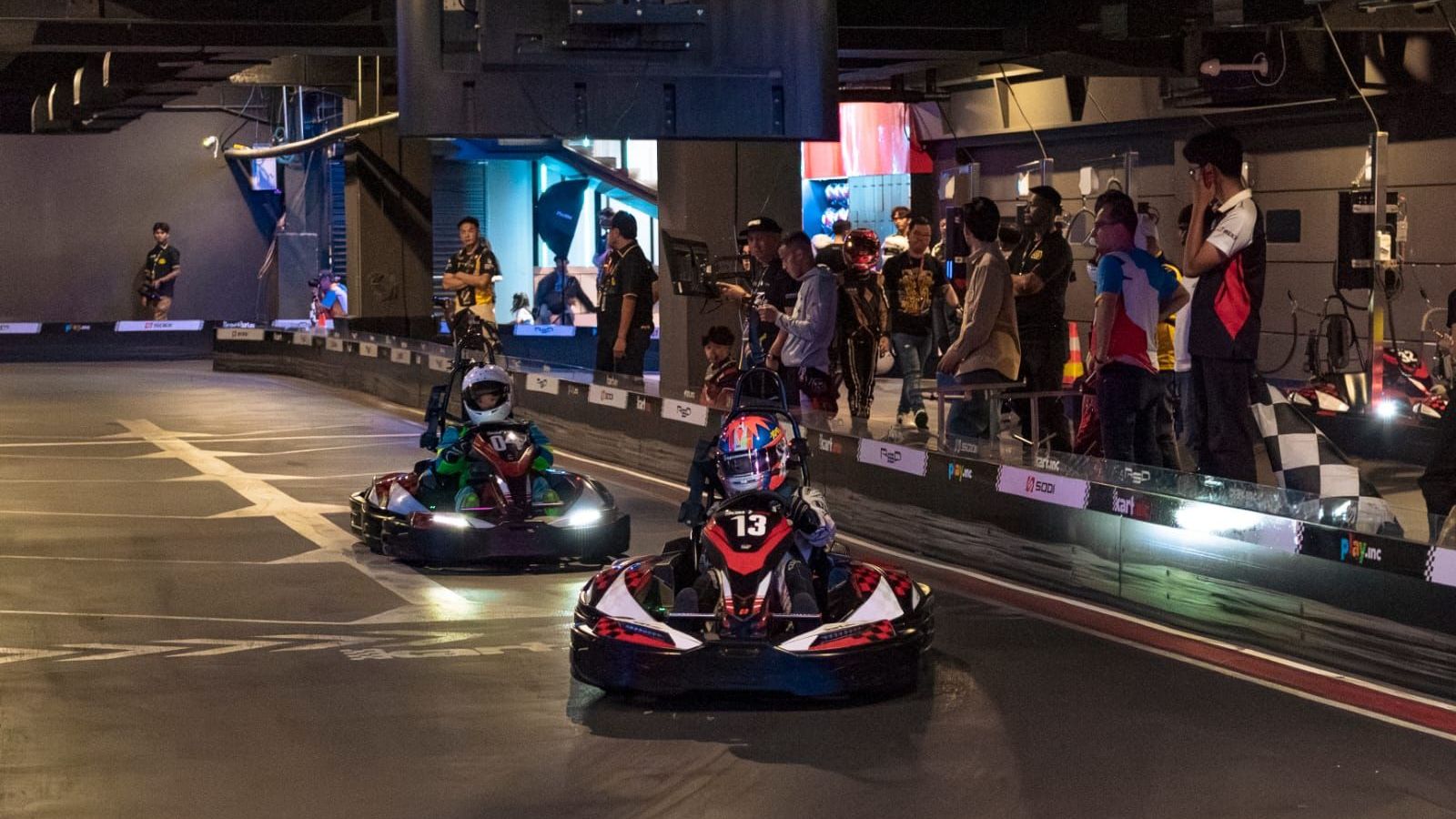 Peserta KPL Season 1 bertanding di lintasan Kart.inc pada 10 Januari 2026