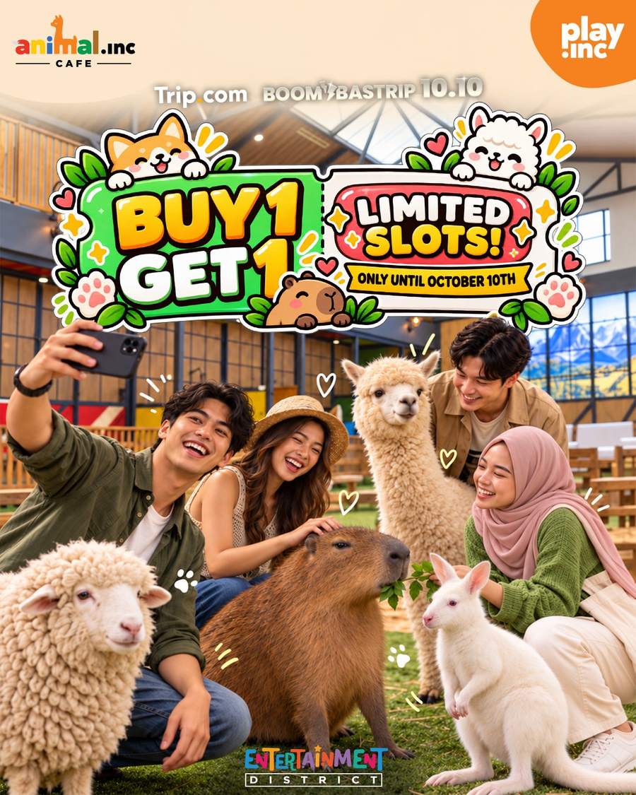 Double the fun at Animal.inc Café with BOOMBASTRIP 10.10!