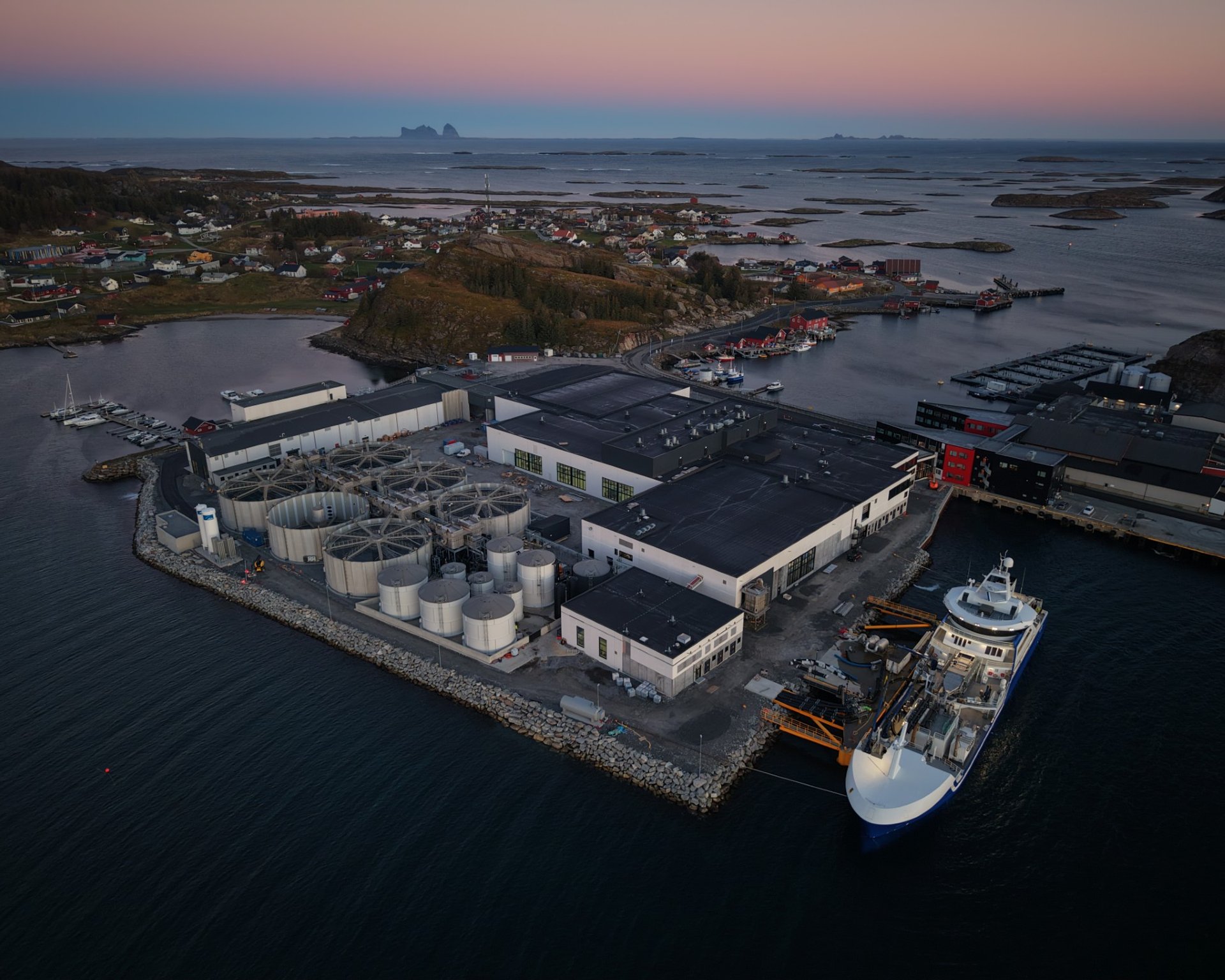 Image of the facility on Lovund
