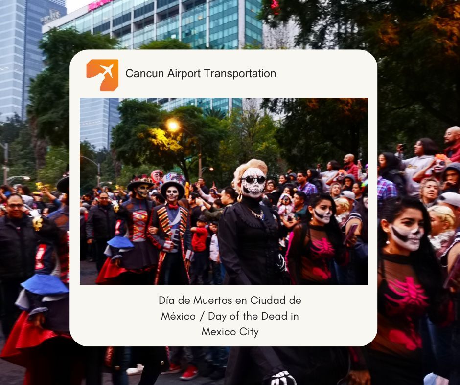 Day of the dead in Mexico City