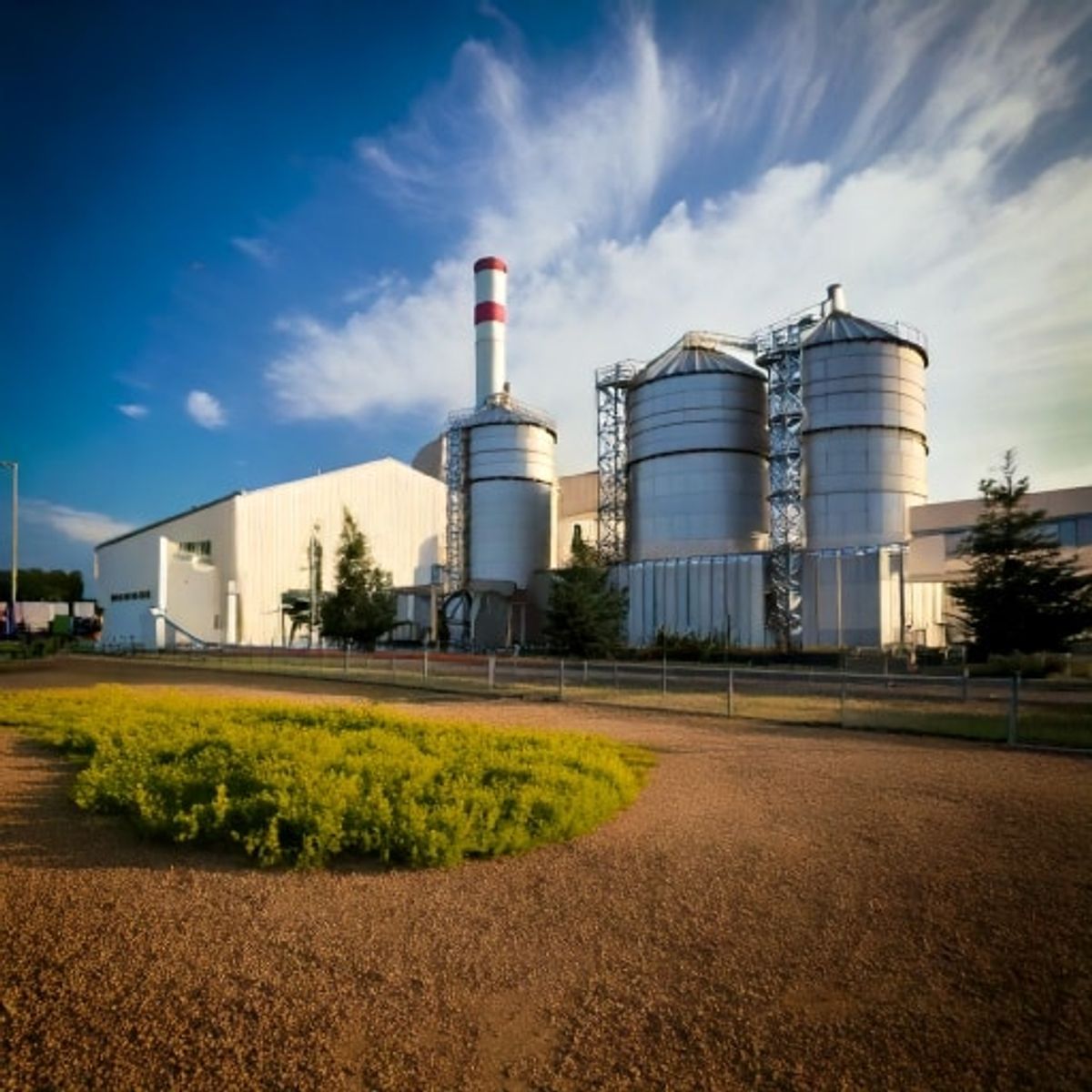 Photo d'un site industriel classé SEVESO.