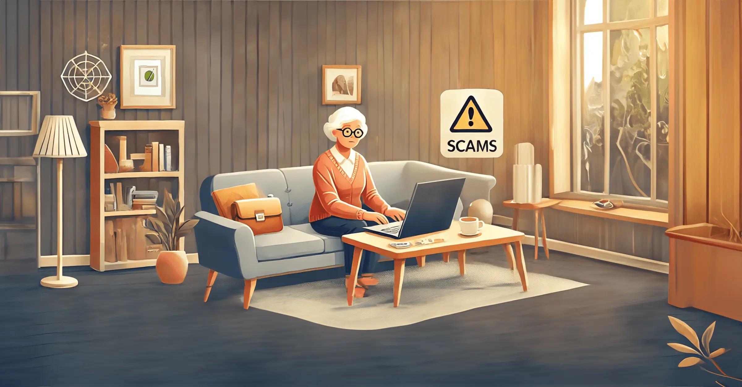 safeguarding seniors common scams and prevention tips header