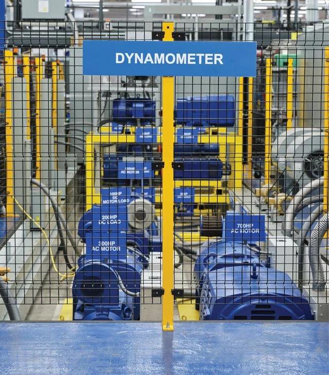 Dynamometer for electric motor testing and rebuild