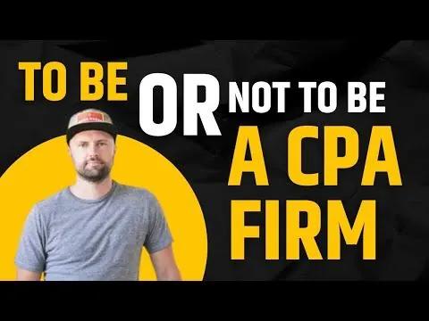 To be, or not to be a CPA firm with Chase Birky of Dark Horse CPAs
