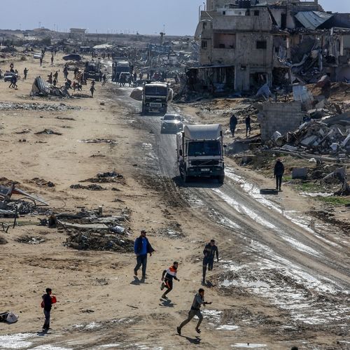 Image for Ubijeni vozači koji su isporučivali vodu u oblast Gaze