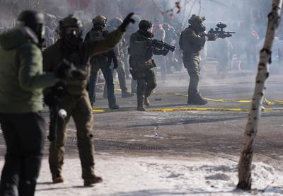 Image for Federalni agenti ubili demonstranta u Mineapolisu