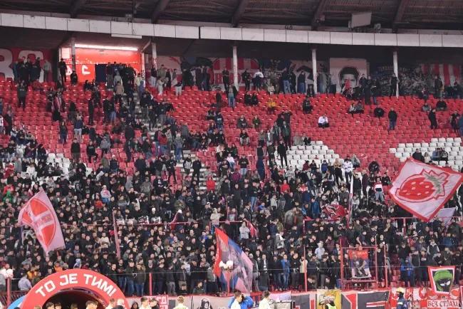 Image for Uefa kaznila Zvezdu zbog neprimerenog ponašanja navijača u Bragi