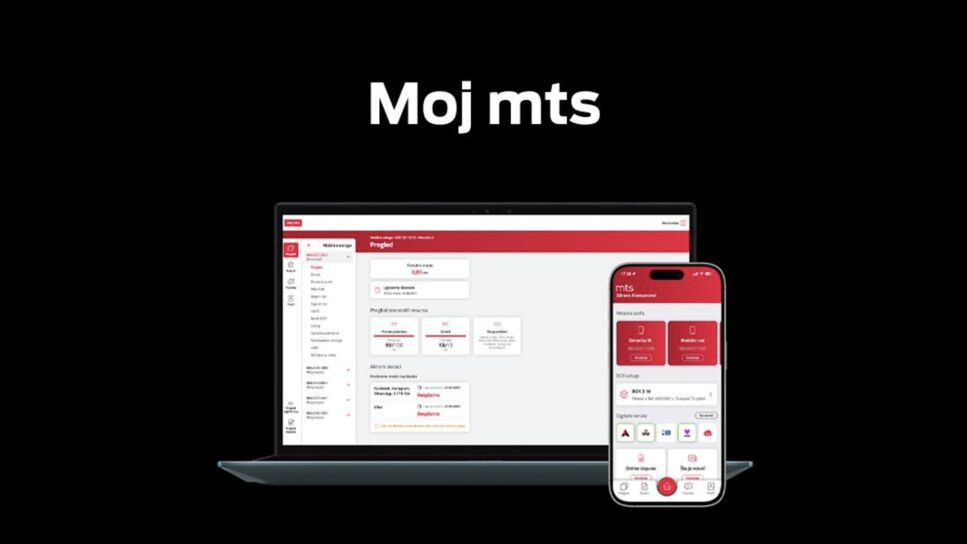 Image for Unapređena verzija Moj mts portala – još jednostavnije upravljanje uslugama