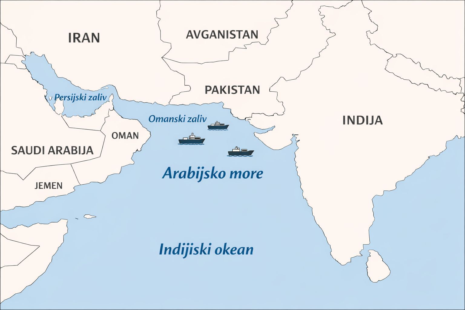 Od uspostavljanja baze u Džibutiju 2017. godine do redovnih protivpiratskih misija u Adenskom zalivu, Peking postepeno gradi mrežu logističkih i operativnih tačaka duž ključnih trgovačkih ruta