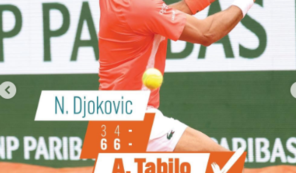 Image for Djoković izgubio na startu Monte Karla