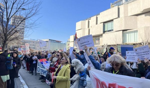 Image for Protest ispred Školske uprave