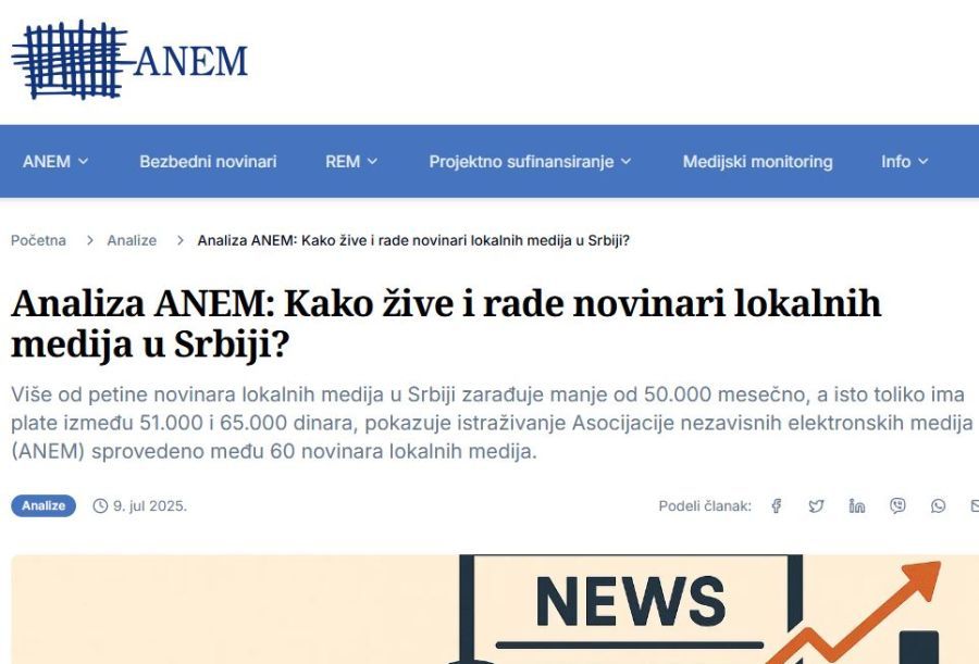 Image for Male zarade lokalnih novinara