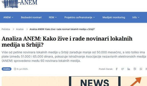 Image for Male zarade lokalnih novinara