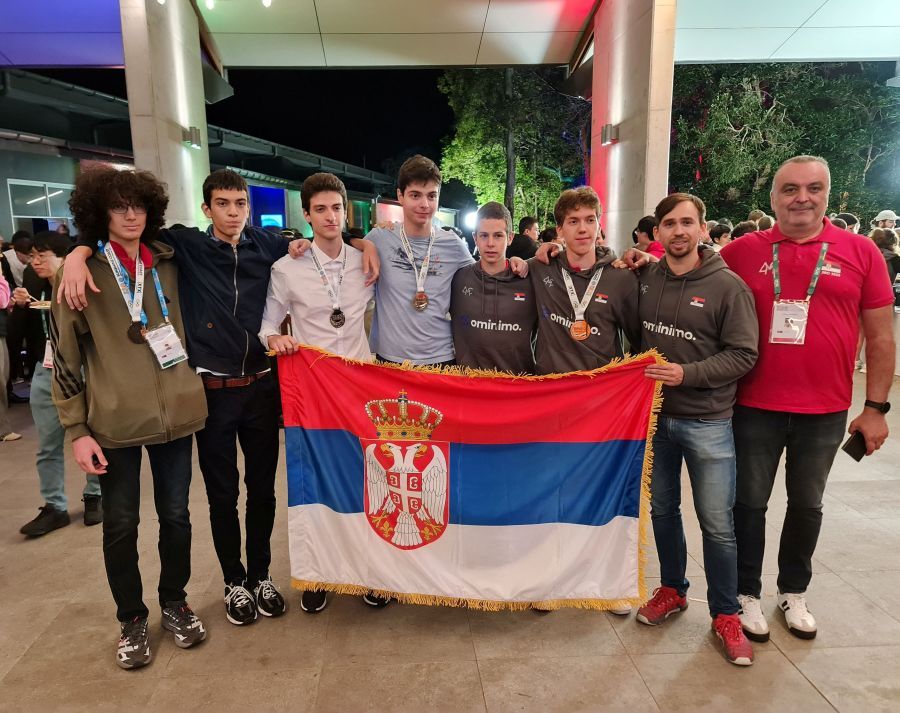 Image for Matematičarima četiri medalje