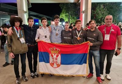 Image for Matematičarima četiri medalje