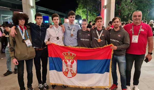 Image for Matematičarima četiri medalje