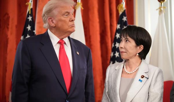 Image for Tramp se sastao sa novoizabranom japanskom premijerkom Takaiči u Tokiju