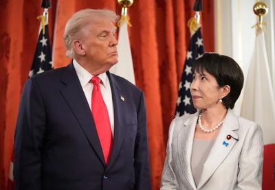 Image for Tramp se sastao sa novoizabranom japanskom premijerkom Takaiči u Tokiju