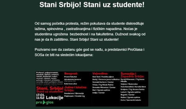 Image for Stani Srbijo iz studente