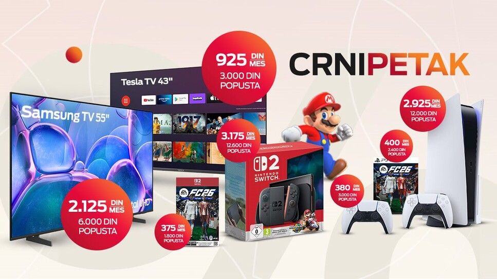 Image for Crni petak u mts-u: popusti na uređaje, dodatnu opremu i tehniku do 30. novembra